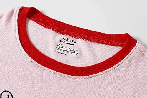 KikizYe O'g'il bolalar uchun pijama Pjs Bolalar uzun yengli Pijamalar - 5