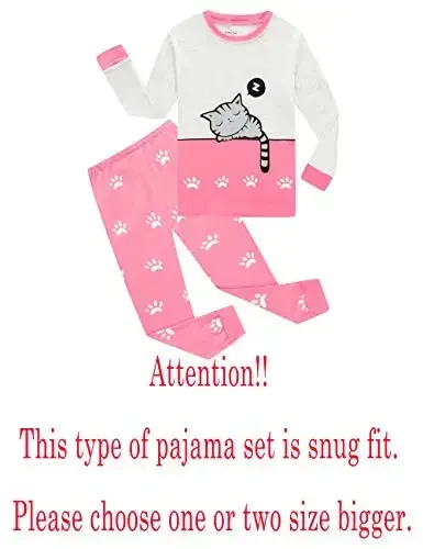 KikizYe Pajamas for Boys Pjs Kids Long sleeve Pijamas - KIKIZYE (1)