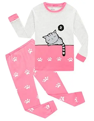 KikizYe Pajamas for Boys Pjs Kids Long sleeve Pijamas 