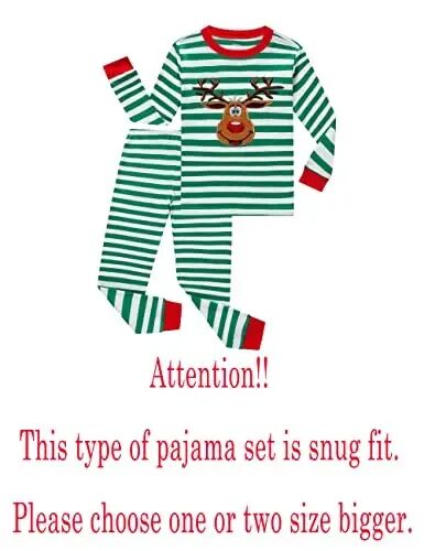 KikizYe Pajamas for Boys Pjs Kids Long sleeve Pijamas - 2