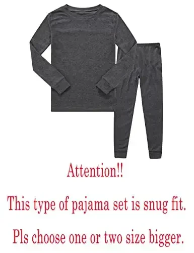 KikizYe Pajamas for Boys Pjs Kids Long sleeve Pijamas - KIKIZYE (1)