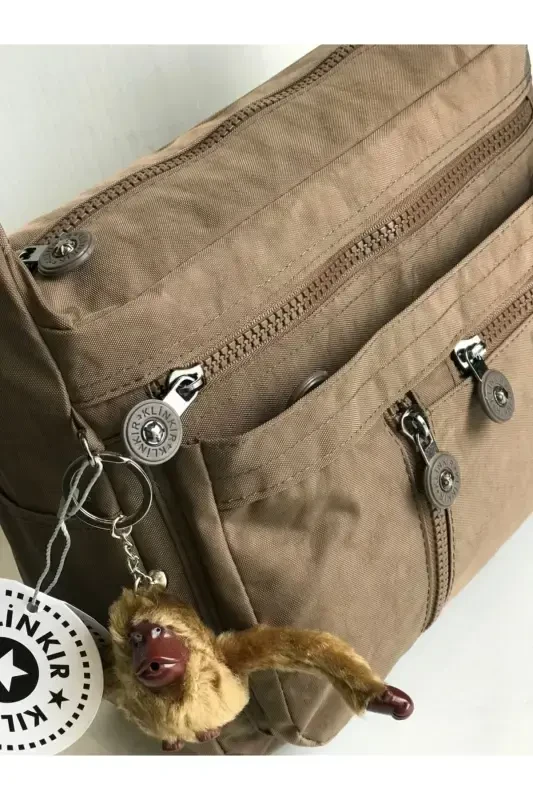 Kılinkır pochta sumkasi, ko'p cho'ntakli, o'ramali, yomg'irga chidamli mato - Vizon - 2