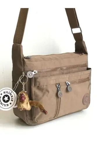 Kılinkır pochta sumkasi, ko'p cho'ntakli, o'ramali, yomg'irga chidamli mato - Vizon - 3