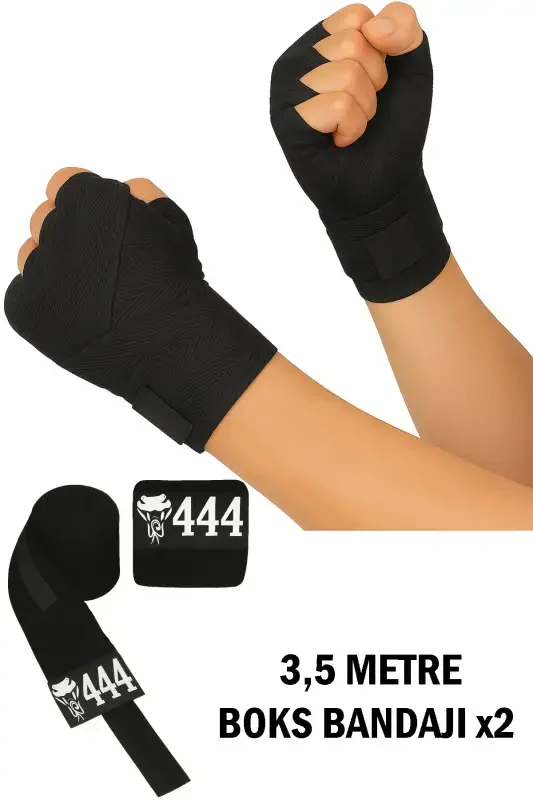 Kıller Boks Eldiveni Ve Bandaj Seti Boxing Gloves + Boks Bandajı Kick Boks Eldiveni Muay Thai - 5