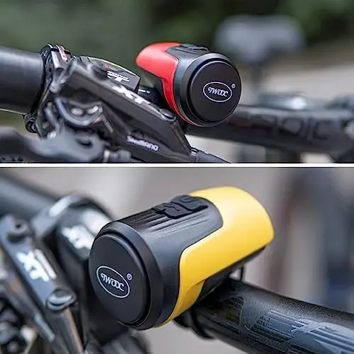 kimairy Electric Bike Bell, 125db Anti-Theft Alarm Loud Electric Bike Horn for Adults with 1 Sound Modes USB Rechargeable Battery Waterproof Bicycle Horn for MTB/BMX/Scooter/Road Cycling - 4