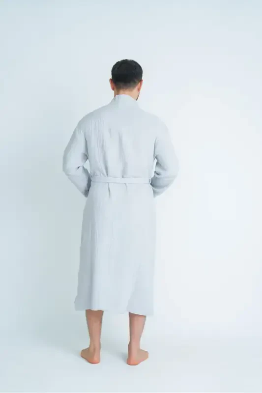 Kimono 4 Layer Muslin Bathrobe - 6