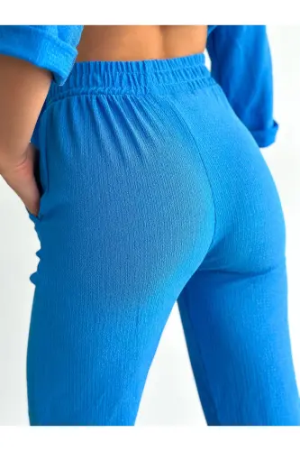 Kimono Burmali Kostyum-ko'k - 6