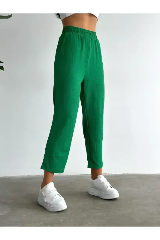 Кимоно Бүрүмчүк Такым Элбисе-ешил - 4