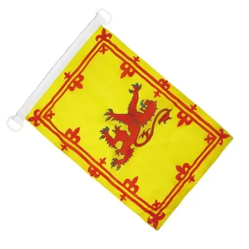 Kingdom of Scotland NAUTICAL Flag 18'' x 12'' - Royal Scottich flags 30 x 45 cm. - Banner 12x18 in for boat - AZ FLAG - 2