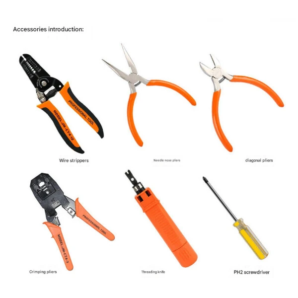 KIPLINK Electricians Network Screwdriver DIY Repair Tool Set - 5