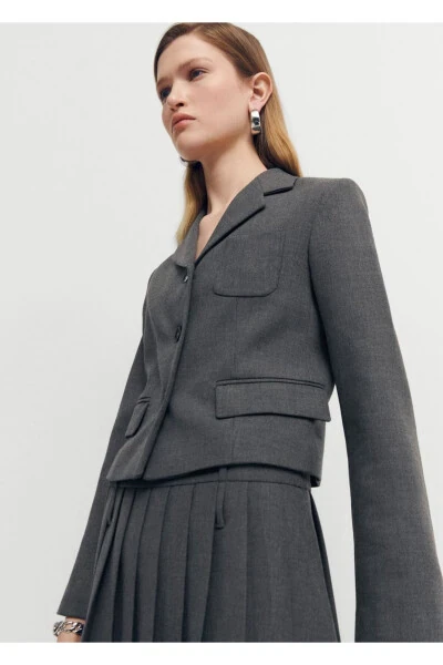 Kiprik blazer ko'ylagi - MANGO