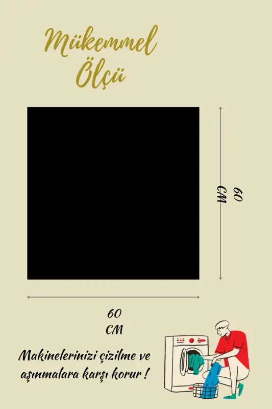 Кир ювиш машинаси, қуритиш машинаси учун қоплама, ҳимоя матоси, сув ўтказмайдиган, силжимайдиган, ювиладиган. - 4