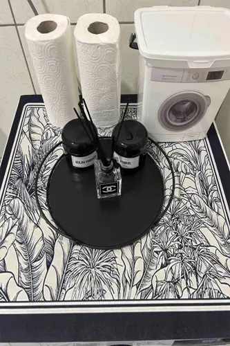 Kir yuvish mashinasi qopqog'i himoya matrasi Suyuqlik o'tkazmaydigan Sirpanmaydigan Yuviladigan - 4