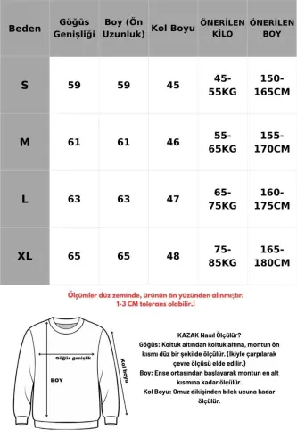 Kiremit Bisiklet Yaka Oversize Triko Kazak MG1972 - Kiremit 