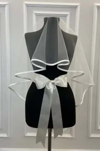 Kırık Beyaz Biyeli Gelin Duvak Seti-BİYELİKIRIKBEYAZ - ZEYMERADE (1)