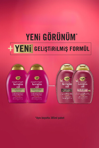 Kirilma Karşiti Keratin Oil Sülfatsız Şampuan 385 ml - 3