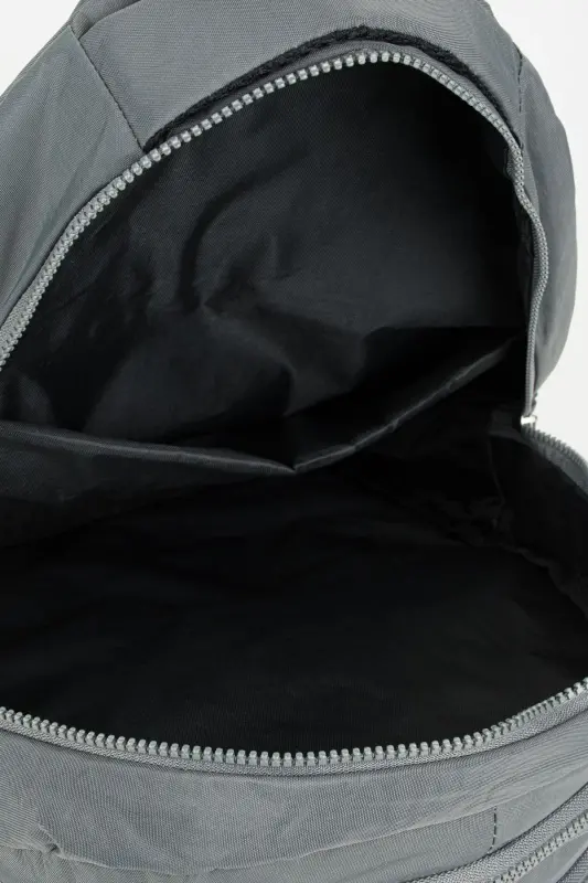 Kirinkil Suv o'tkazmaydigan mato Katta hajmli Unisex maktab ryukzaki va sayohat sumkasi-kulrang2 - 6