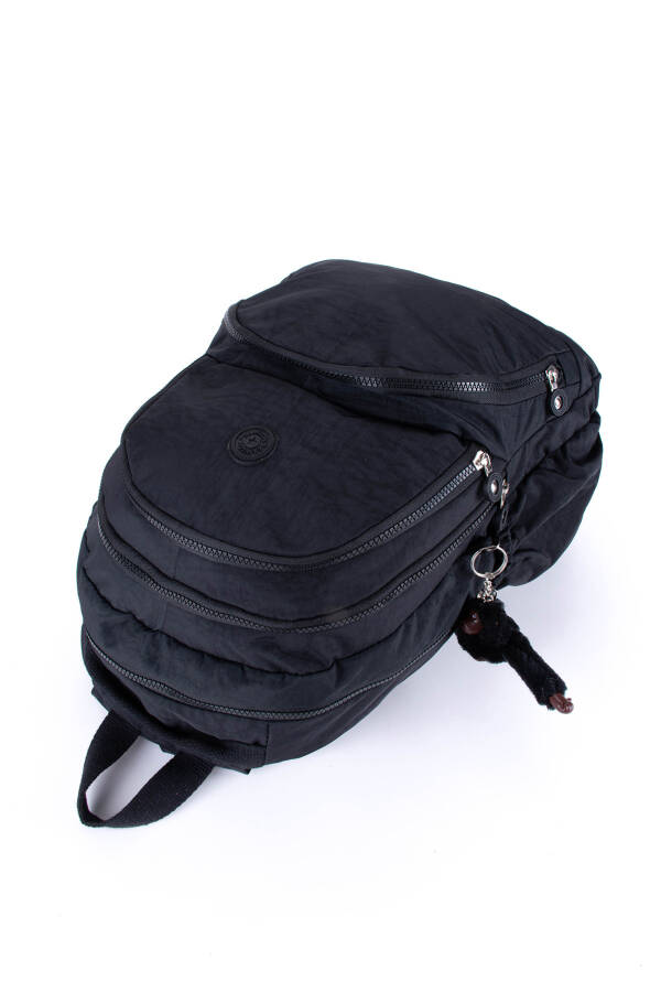 Kırinkıl Waterproof Fabric Black Large Unisex School Backpack and Travel Bag - 10