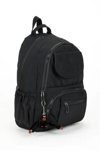 Kırinkıl Waterproof Top Flap Large Size Unisex School Backpack and Travel Bag-black6 - SAMILON (1)