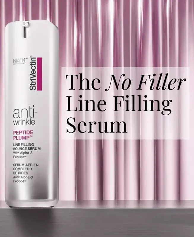 Anti-Wrinkle Peptide Plump Line Filling Bounce Serum, 1oz - 2