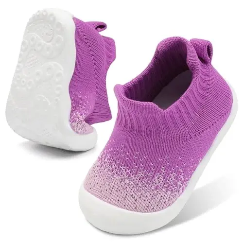 Centipede Demon Baby Shoes Baby Boys Girls Sock Shoes Breathable Infants Toddlers Slippers Indoor Outdoor Boots First Walking Shoe Slip On Sneakers Non Slip with Soft Rubber Soles - 1