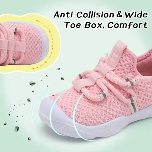 Centipede Demon Toddler Shoes Boys Girls Barefoot Shoes Kids Breathable Walking Running Shoe Slip on Sneakers Lightweight Outdoor Athletic Tennis Shoe - 3