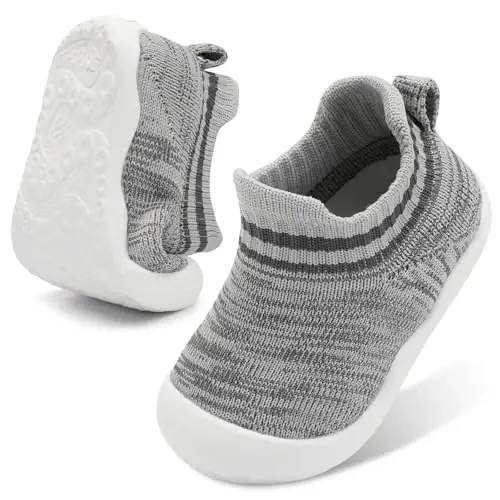 Centipede Demon Baby Shoes Baby Boys Girls Sock Shoes Breathable Infants Toddlers Slippers Indoor Outdoor Boots First Walking Shoe Slip On Sneakers Non Slip with Soft Rubber Soles - 1