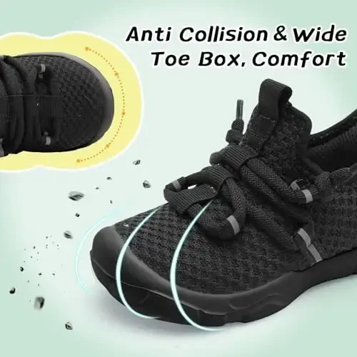 Centipede Demon Toddler Shoes Boys Girls Barefoot Shoes Kids Breathable Walking Running Shoe Slip on Sneakers Lightweight Outdoor Athletic Tennis Shoe - 3
