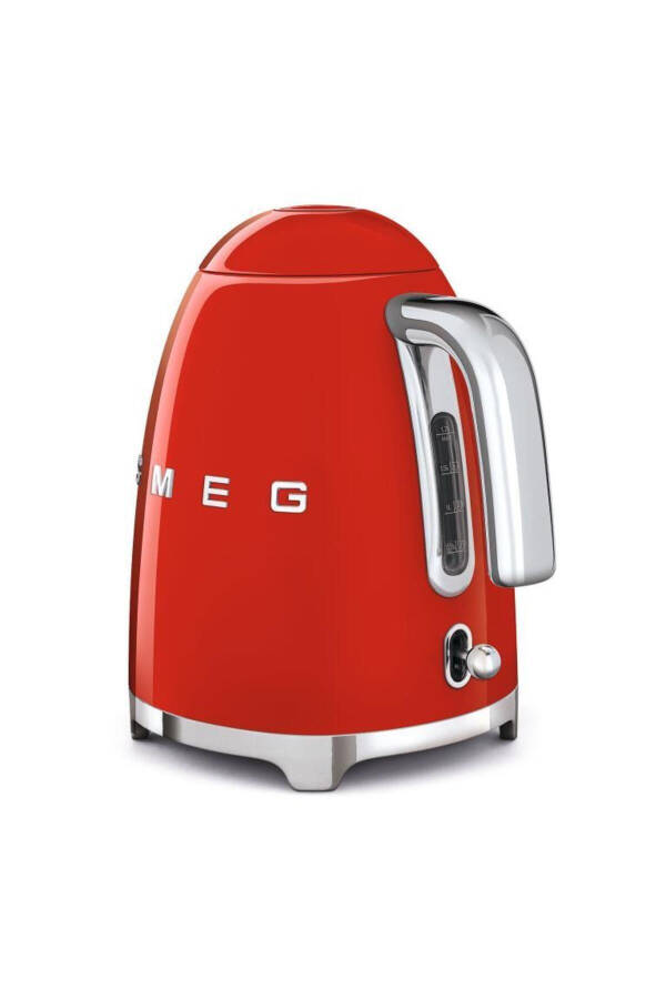 50's Style Retro Kırmızı Kettle Klf03rdeu-KIRMIZI - 3