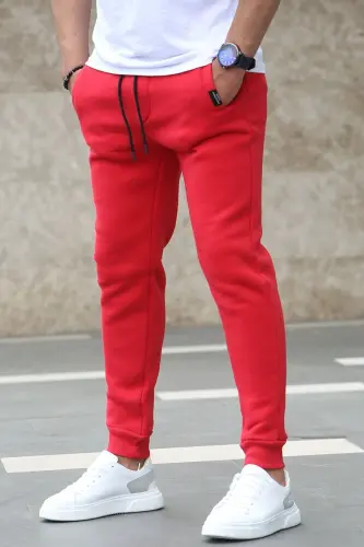 Kırmızı Basic Eşofman 4210-Kırmızı - 3