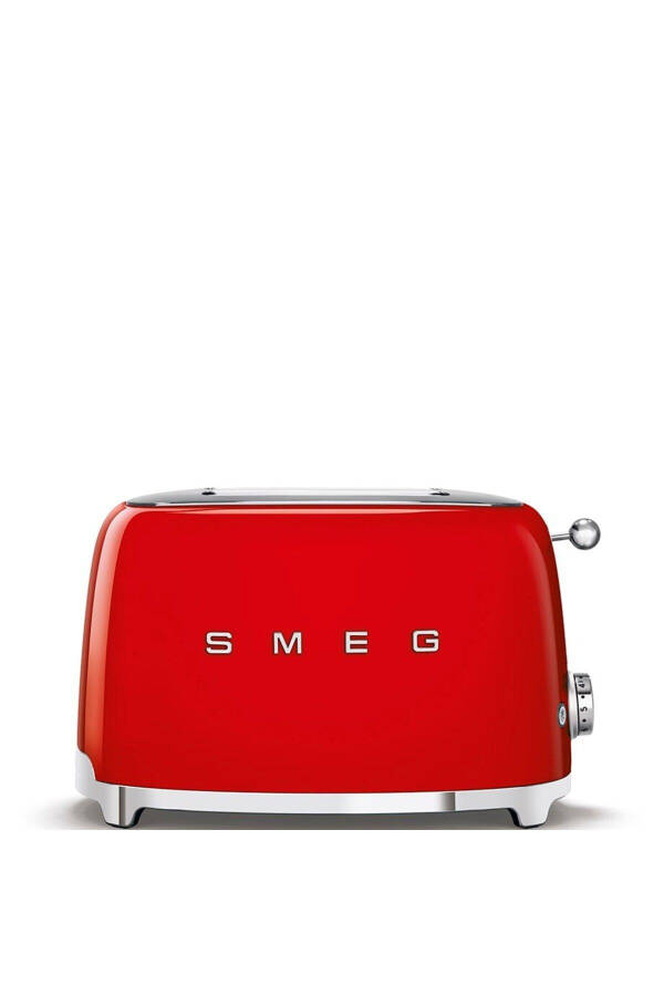 50's Style Retro Kırmızı Ekmek Kızartma Makinesi Tsf01rdeu - 1