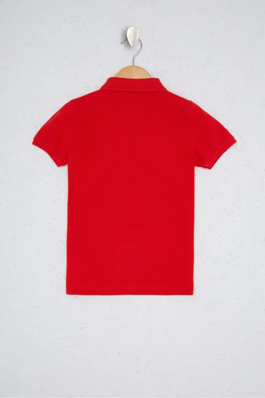 Kırmızı Erkek Çocuk T-Shirt-VR097 - 2