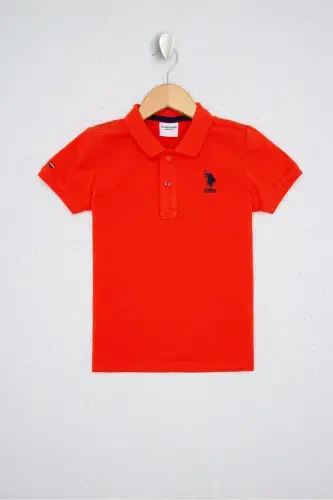 Kırmızı Erkek Çocuk T-Shirt-VR201 - 1