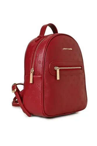 Kırmızı Floater Kadın Sırt Cantası 05PO22Y1541 - Bordo - 2