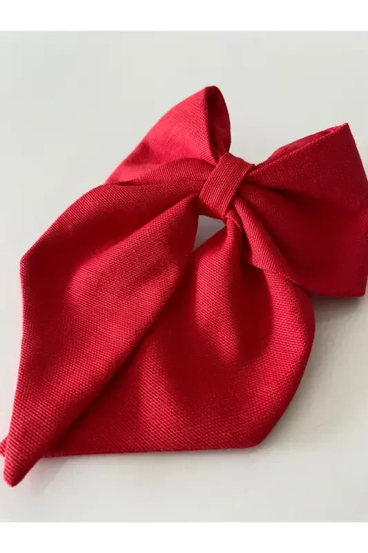 Kirmizi Kurdele Toka 23 Nisan Tokasi / 29 Ekim Tokası / Çocuk Tokası-KIRMIZI. - 1