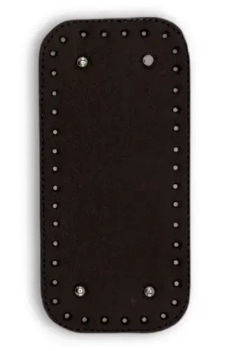 Kısa Çanta Tabanı Suni Deri 12cmx25cm-Kahverengi - 2