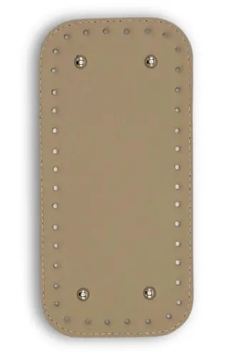 Kısa Çanta Tabanı Suni Deri 12cmx25cm Açık Vizon - Açık Vizon - SENSY (1)