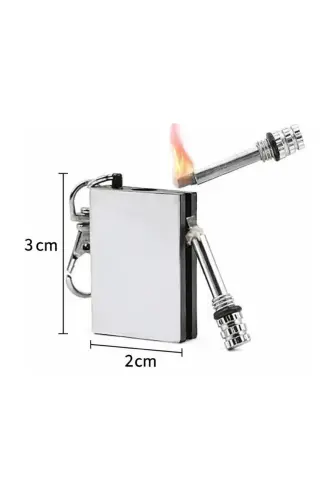 Kişiye Özel Çakmak Kişiselleştirilebilir İsim/ Tasarımlı-Gri Cakmak - 3