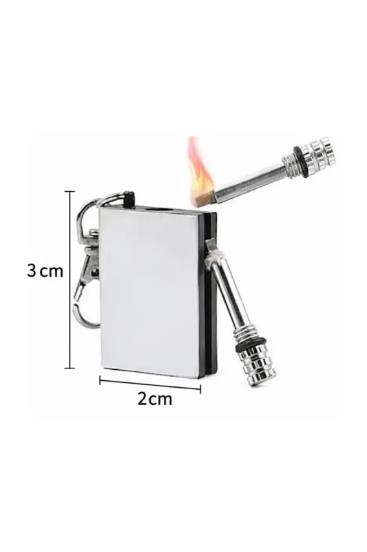 Kişiye Özel Çakmak Kişiselleştirilebilir İsim/ Tasarımlı-Gri Cakmak - 3