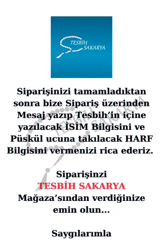 Kişiye Özel Isimli Tesbih - Hematit Taşı - Harfli Püsküllü Tesbih - Ahşap Kutu'lu Doğal Taş Tesbih - Füme - TESBIH SAKARYA (1)