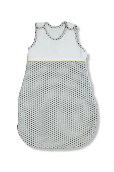 Kışlık 2,5 Tog Kolsuz Kız-erkek Bebek, Çocuk Pamuklu Penye Uyku Tulumu Fox /gri-GRİ - 6