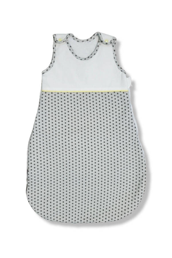 Kışlık 2,5 Tog Kolsuz Kız-erkek Bebek, Çocuk Pamuklu Penye Uyku Tulumu Fox /gri-GRİ - 6