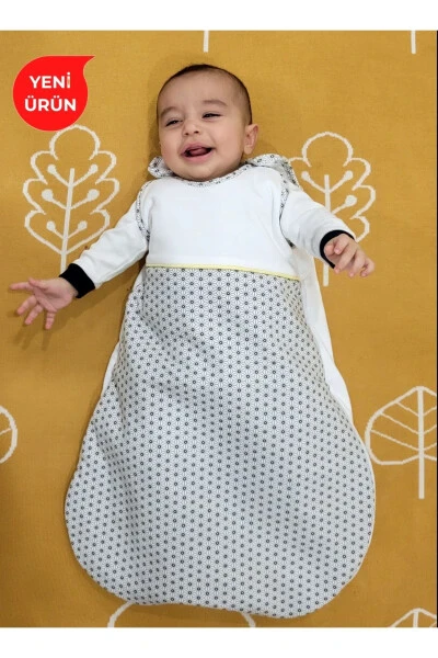 Kışlık 2,5 Tog Kolsuz Kız-erkek Bebek, Çocuk Pamuklu Penye Uyku Tulumu Fox /gri-GRİ - 9