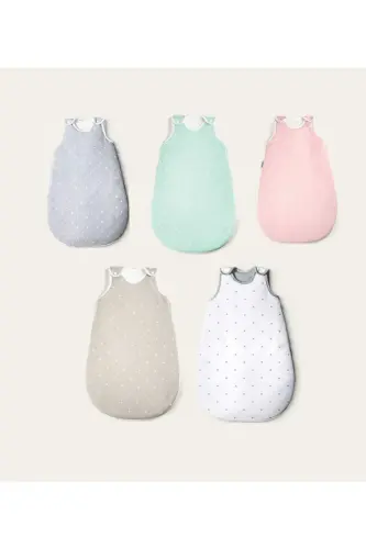 Kışlık 2,5 Tog Torba Kız Bebek Çocuk Kolsuz, Kolsuz Fermuarlı Uyku Tulumu/pembe - Pembe - 6