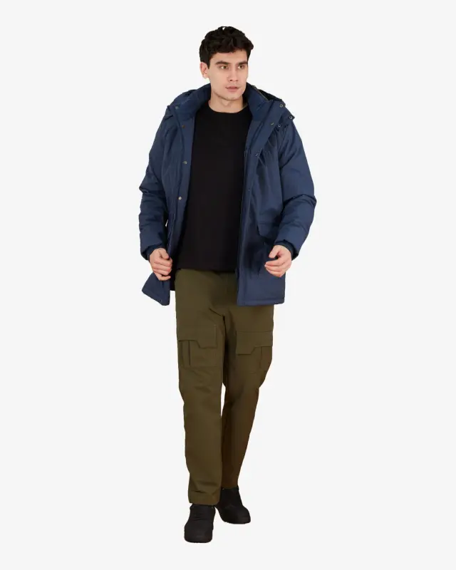 Winter Jacket - DARK BLUE - 2