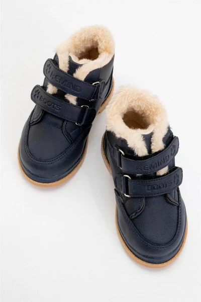 Kışlık İçi Kürklü Bebe Bot (22-25) LACİVERT-LACİVERT - 5