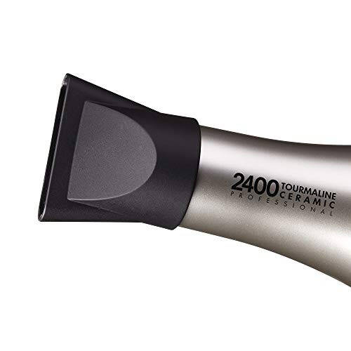 RED by Kiss Hair Dryer 2400 Tourmaline Ceramic Technology, Professional Blow Dryer, Maximum Shine, Fast Drying, Adjustable Settings, 3 AttacModazoneents, Salon Quality - 6