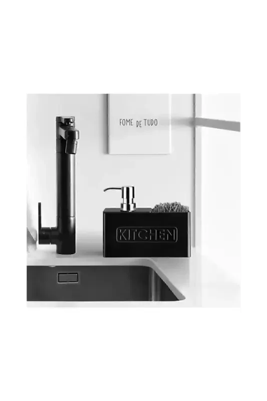 Kitchen Black Liquid Soap Dispenser 13199-BLACK - 1