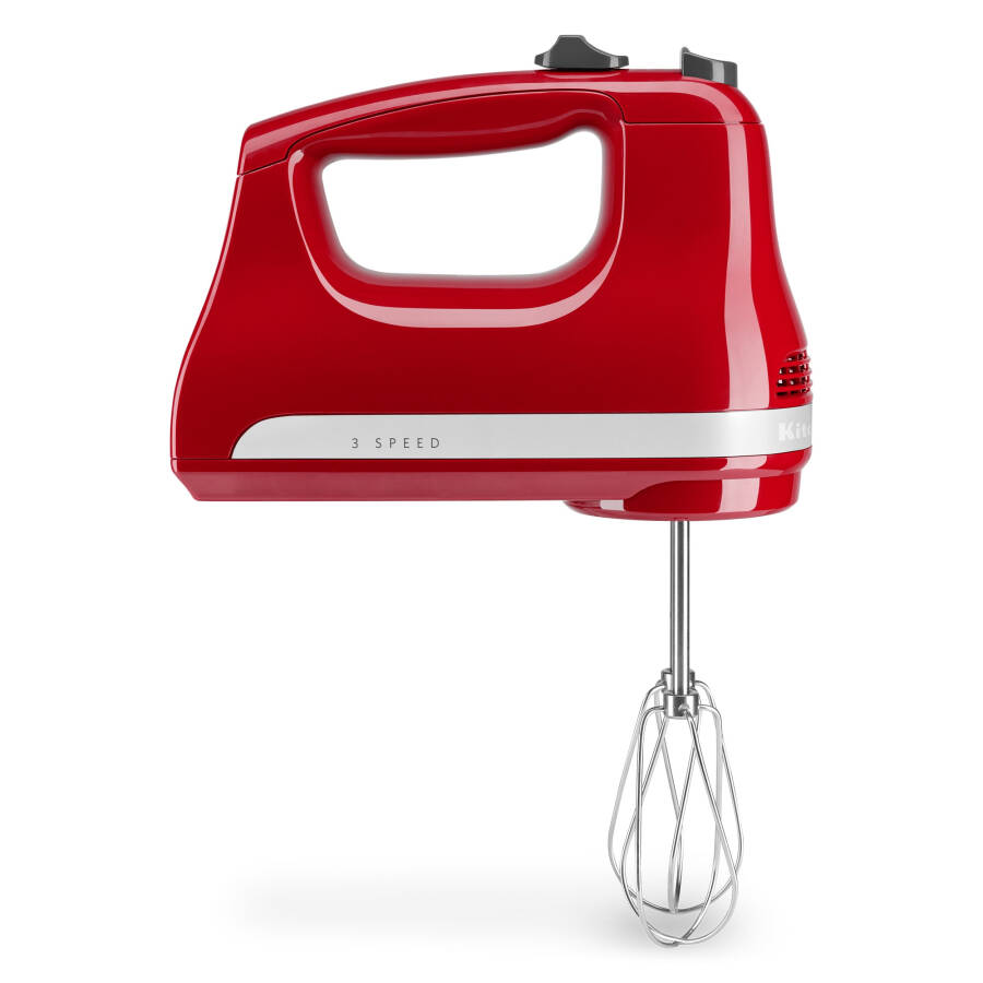 KitchenAid 3 Speed Hand Mixer, Empire Red, KModazone312 - 2
