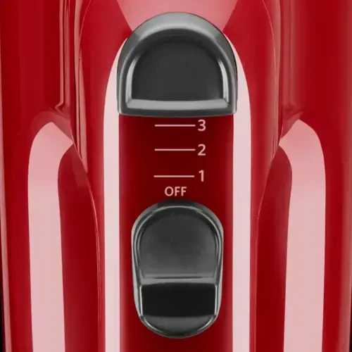 KitchenAid 3 tezlikli qo'l mikseri, Imperiya qizil rangi, KModazone312 - 4